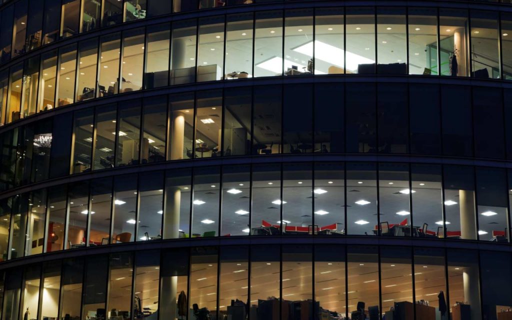 Lichtgestaltung Büro